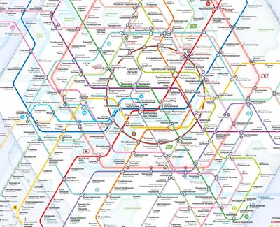 Карта московского метро — 2013: итог — Infographer