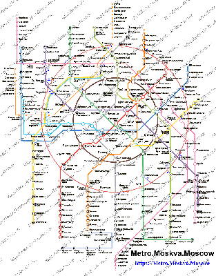 Схема метрополитена (Москва) — Мегаэнциклопедия Кирилла и Мефодия —  медиаобъект