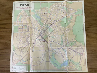 Подробные карты Минска | Детальные печатные карты Минска высокого  разрешения с возможностью скачать