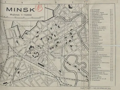 Появилась карта концентрации жителей на территории Минска