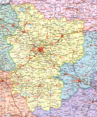 Немецкая карта Минска, 1942 год — Karty.by