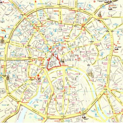 Вся Москва. Новая карта города.