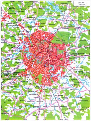 Карта типов улиц Москвы. Этот пост основан на The Beautiful… | by Stanislav  Rogozhin | Medium