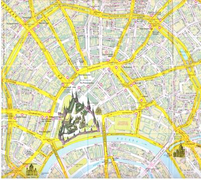 Векторная цветная карта Москвы. Все объекты: стоковая векторная графика  (без лицензионных платежей), 330874007 | Shutterstock