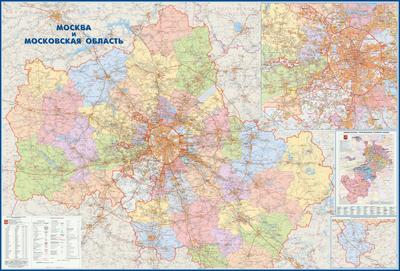 Карты Москвы XVI-XX веков