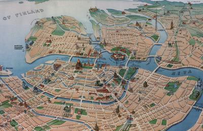 карта Санкт-Петербурга — карта отелей и туристических объектов