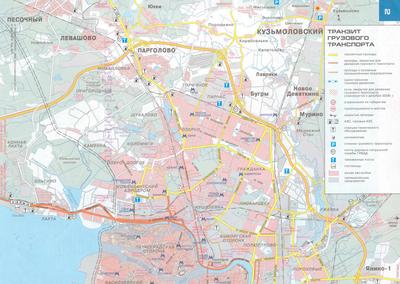 Настенная карта Санкт-Петербурга с магнитами, 158x107см. Цена: 23450 руб.