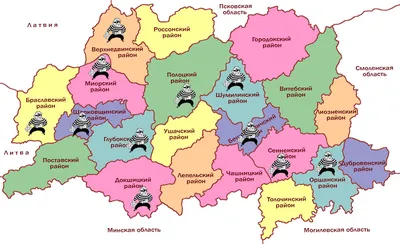В 11 районах Витебской области отмечен рост преступности | Народные новости  Витебска