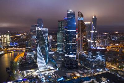 Новый год 2024 на крыше небоскреба Москва-сити «ОКО»