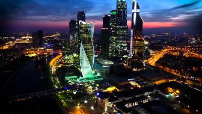 Москва Сити Ночью — стоковые фотографии и другие картинки Архитектура -  Архитектура, Банк, Башня - iStock
