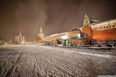 Зима в Москве. Photographer Viktor Klimkin