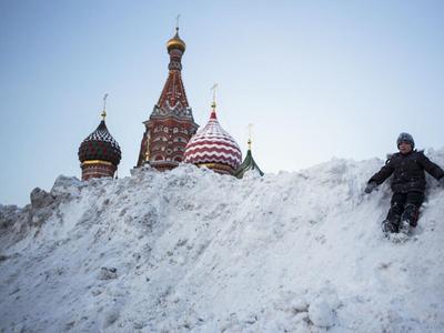 Старый Арбат,Москва зимний фотопейзаж…» — создано в Шедевруме