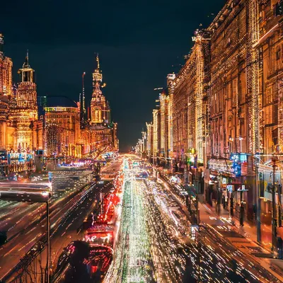 Ночная Москва – фотографии ночной Москвы 2016 год