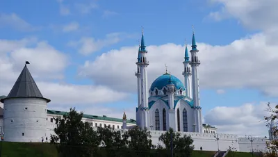 Татарская деревенька в центре Казани | Пикабу