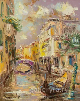 Картина маслом «Венеция » - художник Киреева Наталья 100167