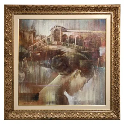 Картина интерьерная на холсте / Венеция - купить по низкой цене в  интернет-магазине OZON (781796495)