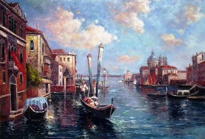 Венеция – картина в раме - купить оптом и в розницу, цена, доставка