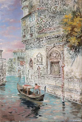 Картина на стекле 40х50 см Венеция купить недорого в интернет-магазине  товаров для декора Бауцентр
