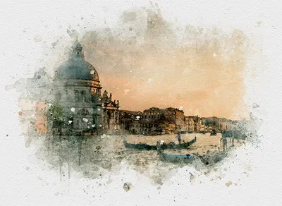 Картина Венеция 214_15 купить в Москве и по всей России - BilliardVIP