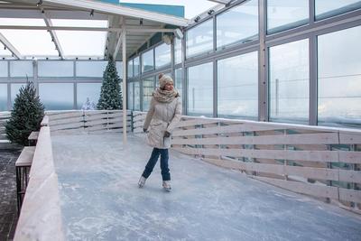 Впервые в пешеходной зоне «Москва-Сити» мы открыли бесплатный каток с  натуральным льдом! - Единый Транспортный Портал