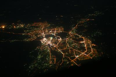 Казанский кремль ночью - Фото с высоты птичьего полета, съемка с  квадрокоптера - PilotHub