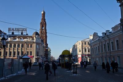 Улица Баумана – прогулка по Казанскому Арбату