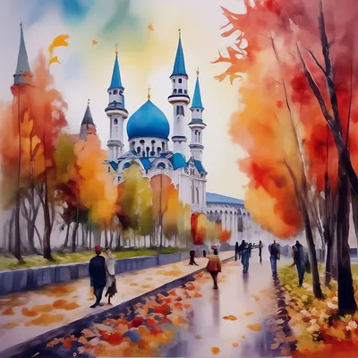 Осень в Казани. | Пикабу