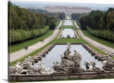 The Royal Palace of Caserta Italian, Reggia di Caserta is a former royal  residence in Caserta, southern Italy, and was designated a UNESCO World  Heritage Site. 19986749 Stock Photo at Vecteezy