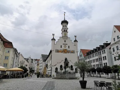 City Hall in Kempten, Allgäu, Bavaria, Germany Stock Photo - Alamy