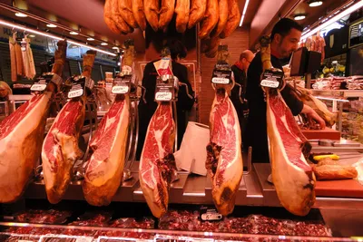 Хамон нарезка Jamon Serrano 100g (Испания): продажа, цена в Луцке. Мясные  деликатесы от \"Феерия Ароматов\" - 677334605