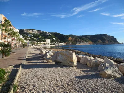 Jávea Spain Spanish Costa Blanca located south-east of Denia also known as  Xabia Stock Photo - Alamy