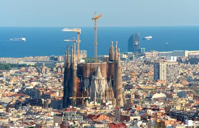 Вечно строящийся храм Саграда Фамилия. Барселона :: Ксения Базарова –  Социальная сеть ФотоКто
