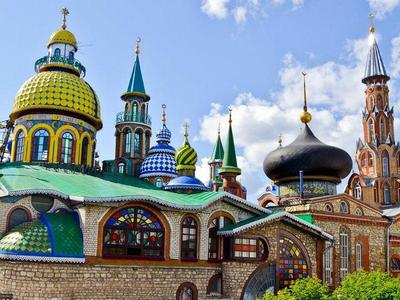 Экскурсии в Храм Всех Религий в Свияжске Казани в 2024 году🧭 цены от 500  руб. на март—апрель 2024 года.