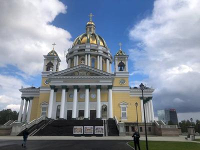 На новом кафедральном соборе в Челябинске откроют смотровую площадку