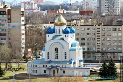 Храм-памятник Всех Святых, православный храм, Минск, ул. Калиновского, 121  — Яндекс Карты