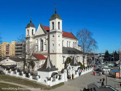 Всехсвятская церковь в Минске - описание достопримечательности Беларуси  (Белоруссии)