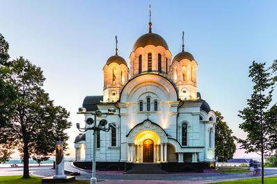 Самара Церковь Георгия Победоносца Фотография