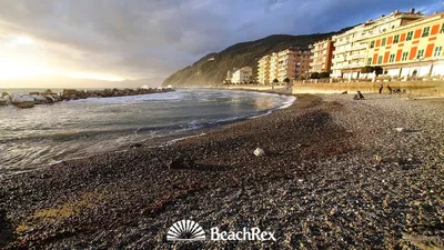 View of Chiavari and the Sea, Italy Stock Photo - Image of horizon,  residential: 27512938