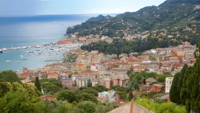 View over Chiavari at the Ligurian Coast, North West Italy Stock Photo -  Alamy