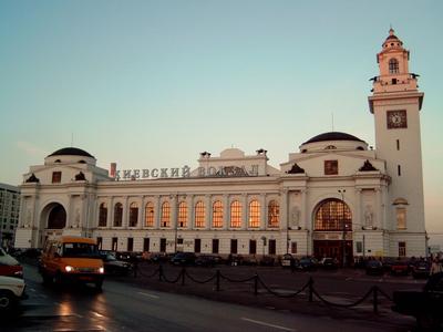 Окрестности Киевского вокзала с крыш.