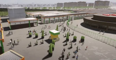 Реконструкция началась: показываем, как будет выглядеть обновленный Кировский  рынок в Самаре | СОВА - главные новости Самары