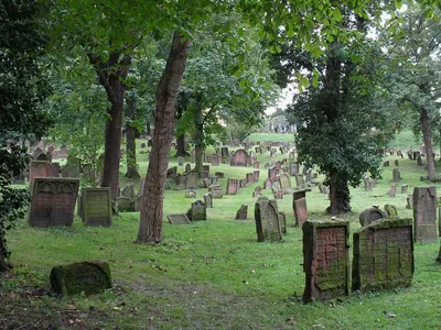 Отзыв о Старое городское кладбище Ostfriedhof (Германия, Аахен) | очень  старинное кладбище, скорее музей в парке