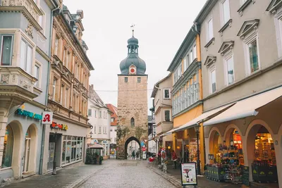 Visiting the really pretty town of Coburg, Germany -