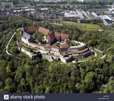 Distant view of Colburg, Germany, from a hill. News Photo - Getty Images