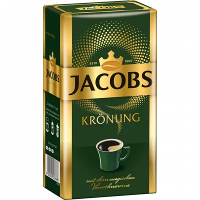 Кофе молотый JACOBS Kronung немецкий купить в интернет-магазине в Москве