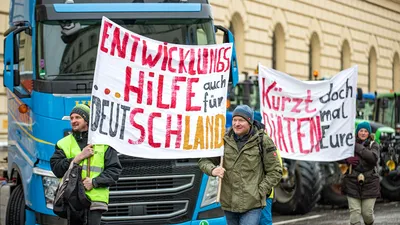 Крайние фермеры: из-за чего немецкие аграрии начали недельный протест |  Статьи | Известия