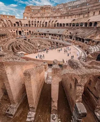 Внутри Колизея, Рим, Италия | Пикабу