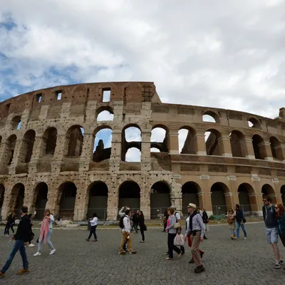 Колизей в Риме, Италия - Long Exposure Shot стоковое фото ©BiancoBlue  191885910