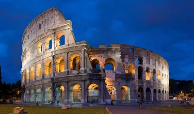 Колизей - Рим, Италия - онлайн-пазл