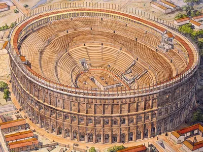 Римский Колизей превратят в высокотехнологическую арену на 60 тыс. человек  (фото)